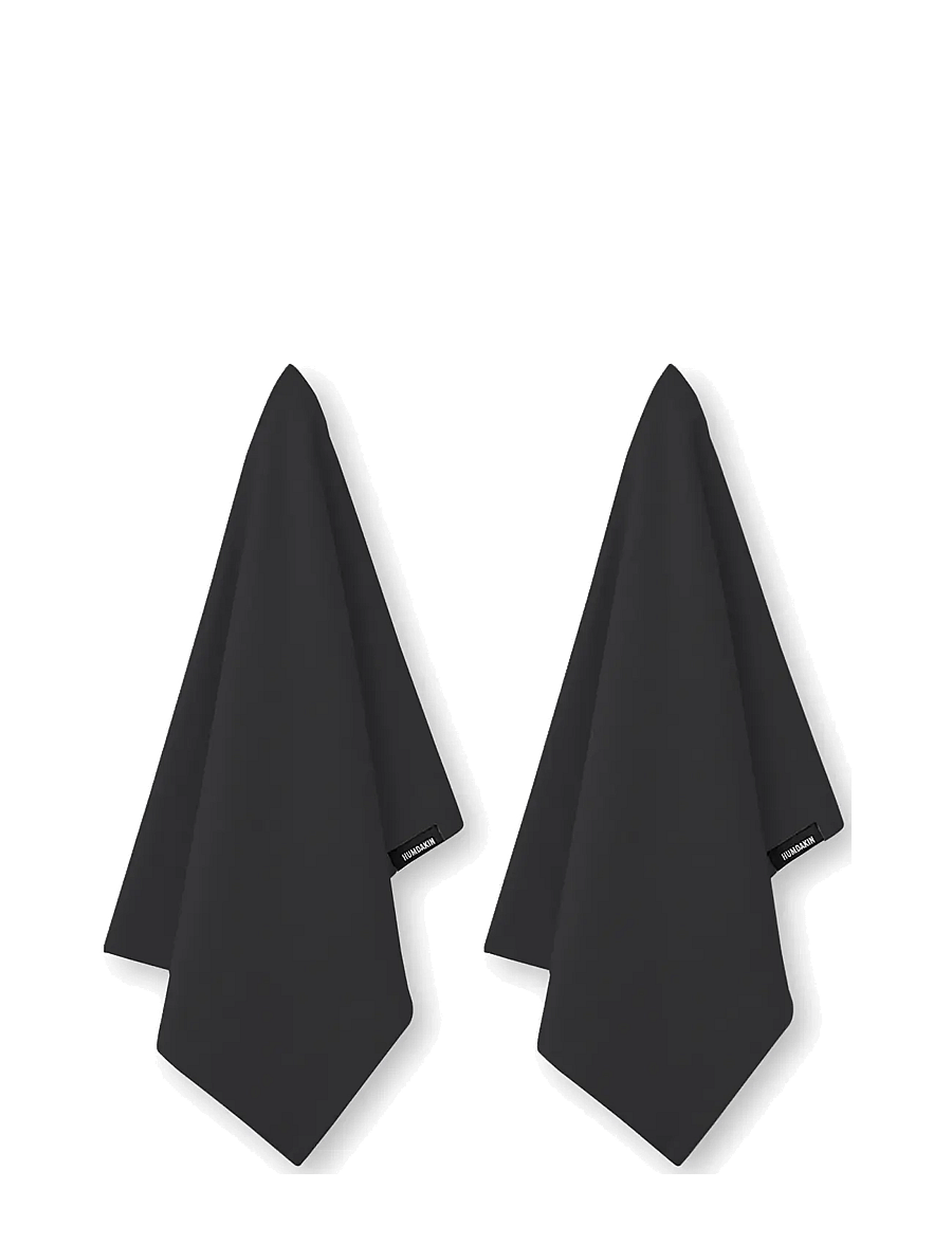 Humdakin - Organic Tea Towel - 2 pack - küchenhandtücher - asphalt - 0