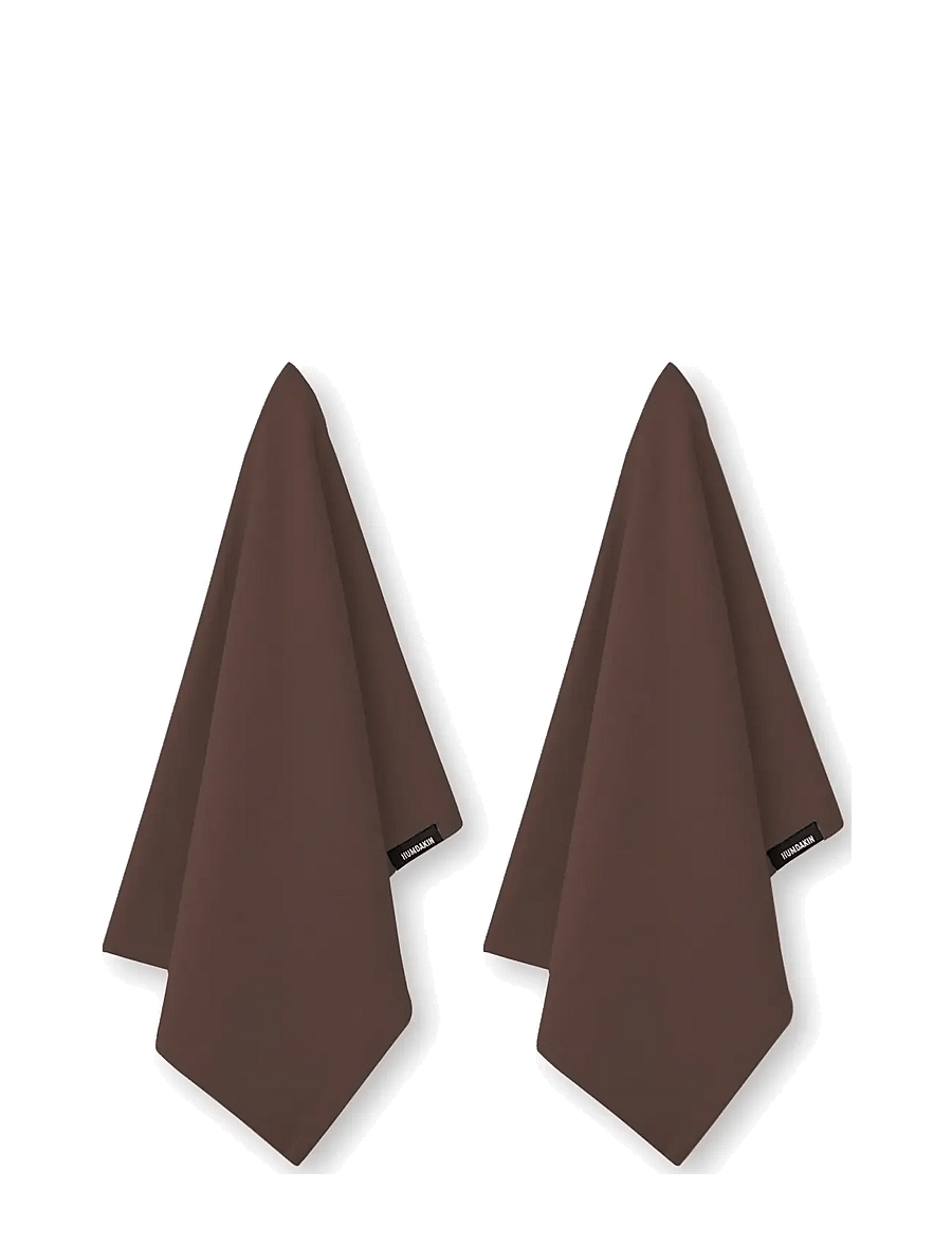 Humdakin - Organic Tea Towel - 2 pack - küchenhandtücher - bison brown - 0