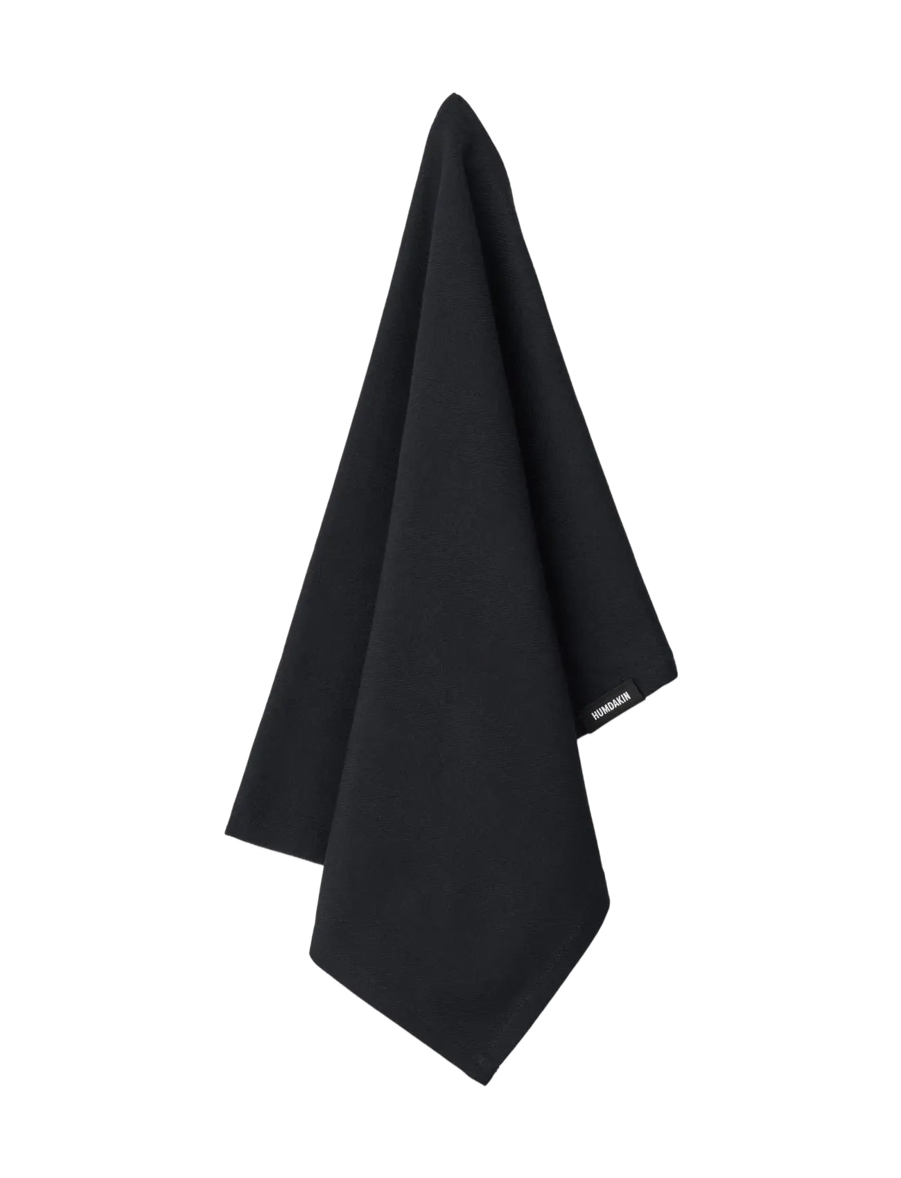 Humdakin Organic Tea Towel 2 Pack, Kitchen Håndklæde, Sort, Str: 45X70CM