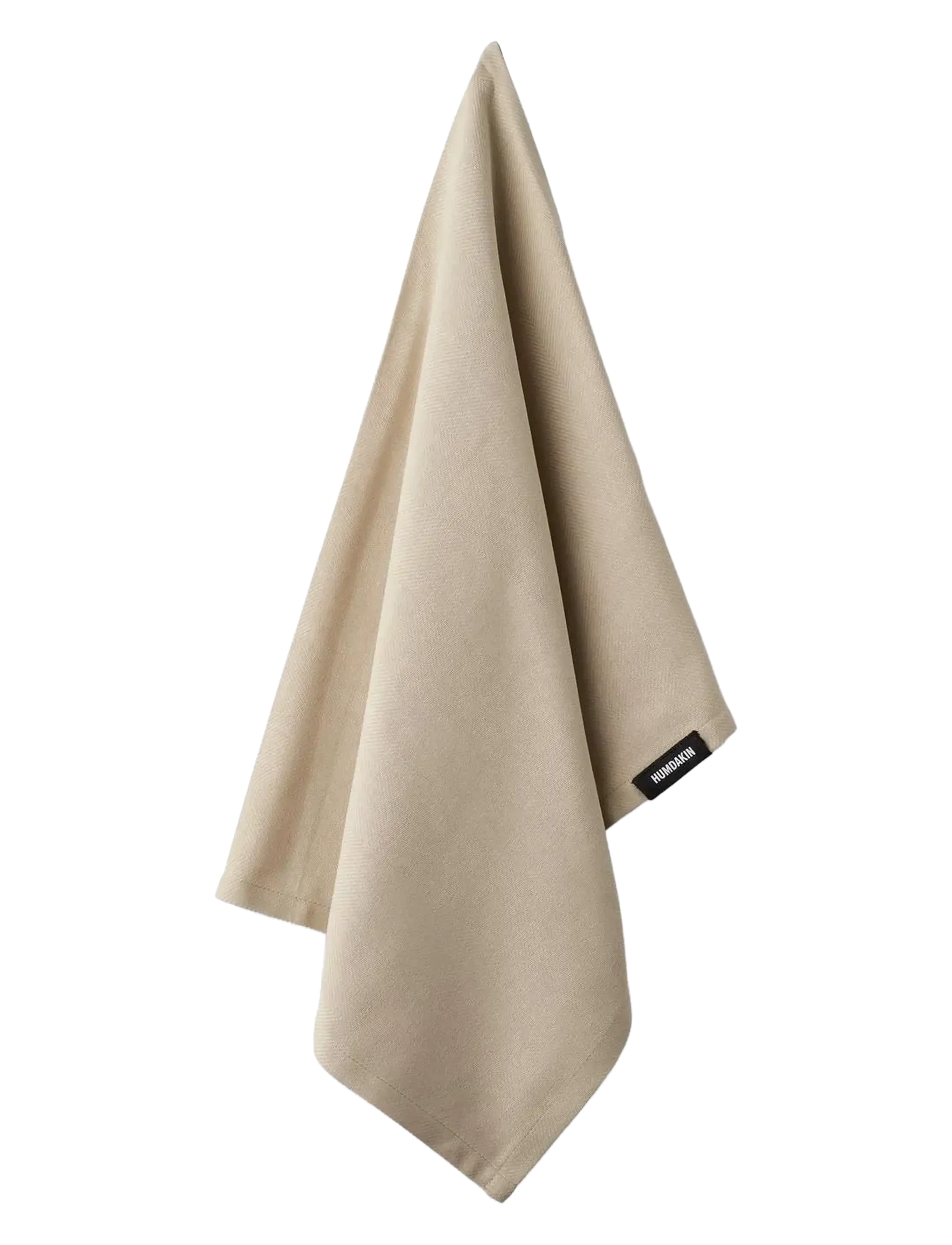 Humdakin Organic Tea Towel 2 Pack, Kitchen Håndklæde, Beige, Str: 45X70CM