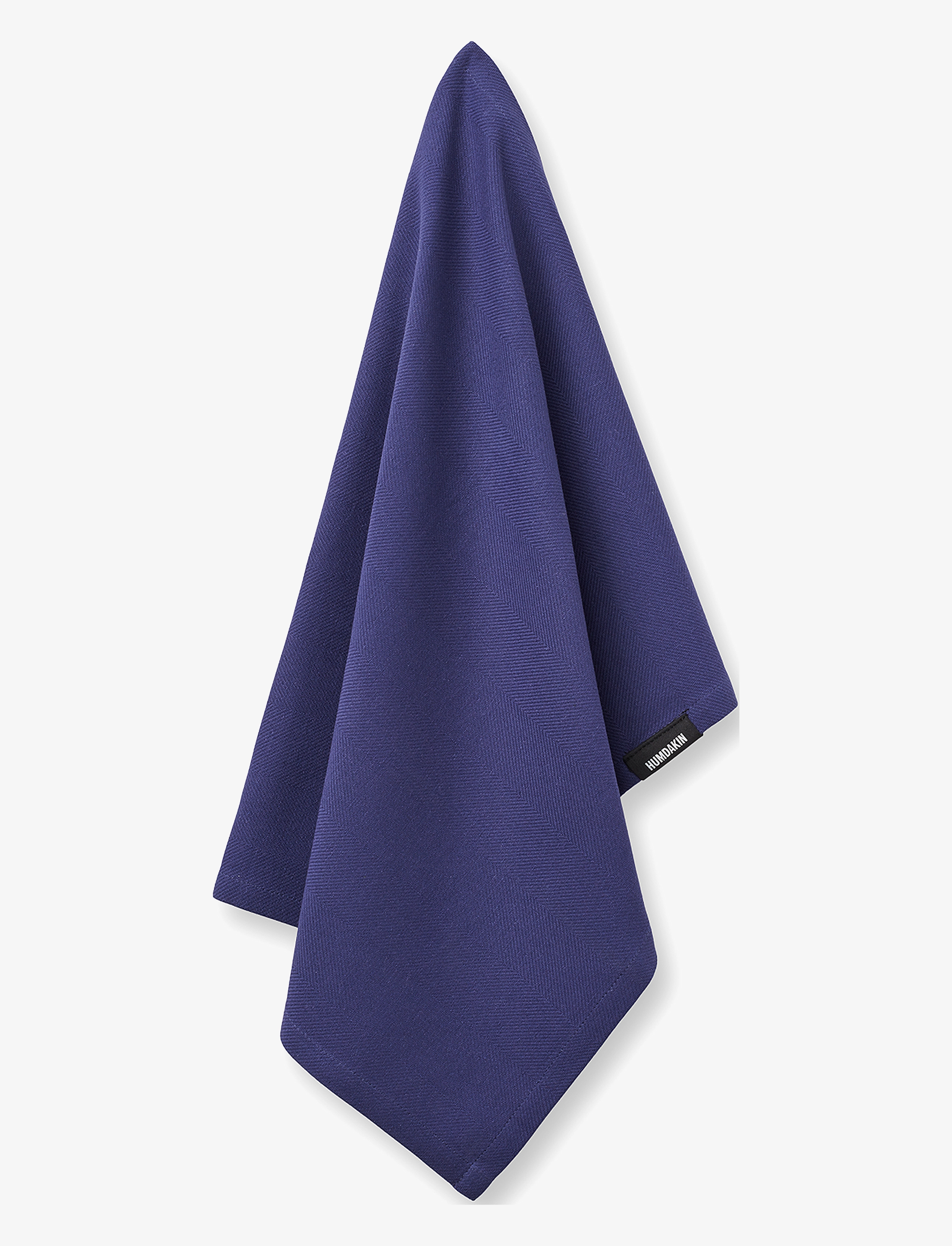 Humdakin Organic Tea Towel 2 Pack, Kitchen Håndklæde, Blå, Str: 45X70CM