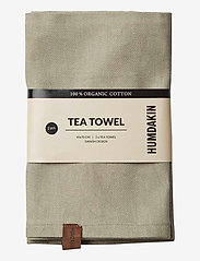 Humdakin - Organic Tea Towel - 2 pack - viskestykker - oak - 0
