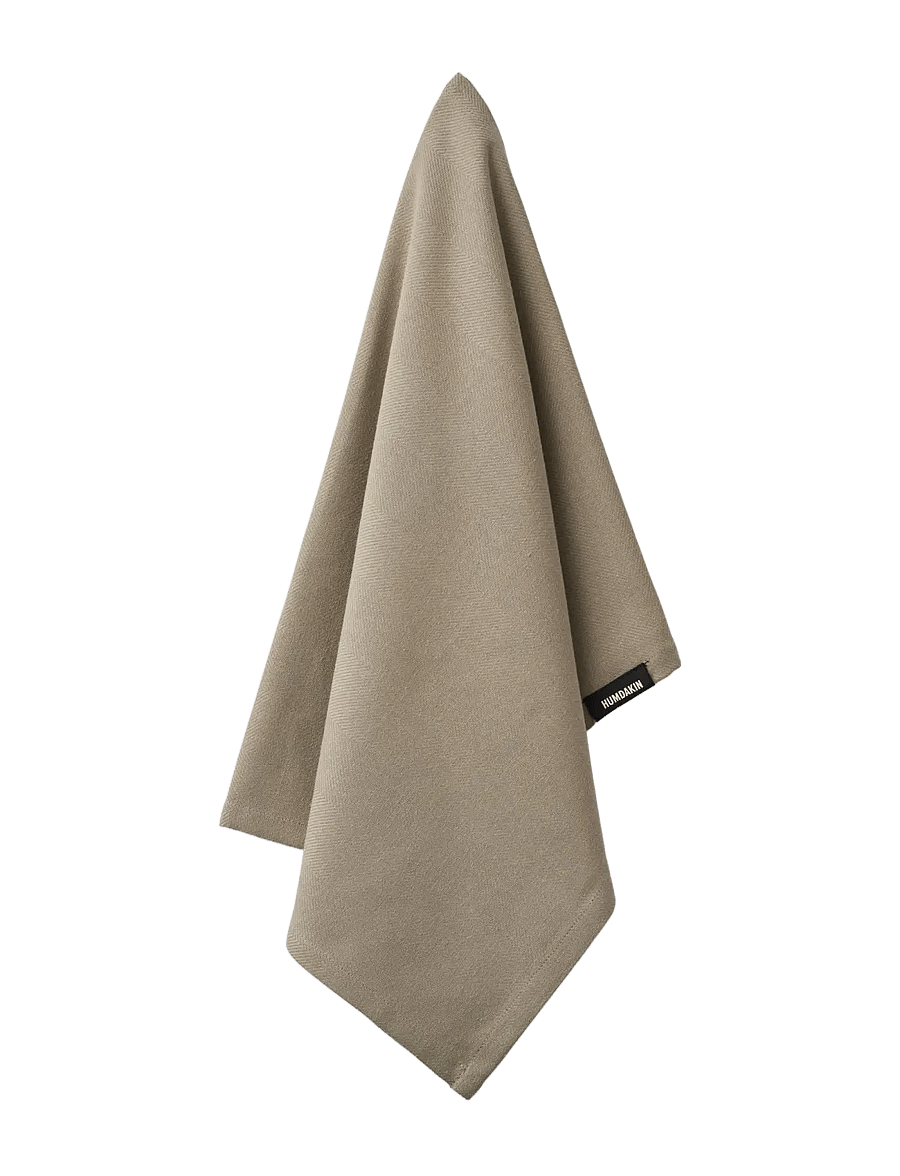 Humdakin - Organic Tea Towel - 2 pack - köögirätikud - oak - 0