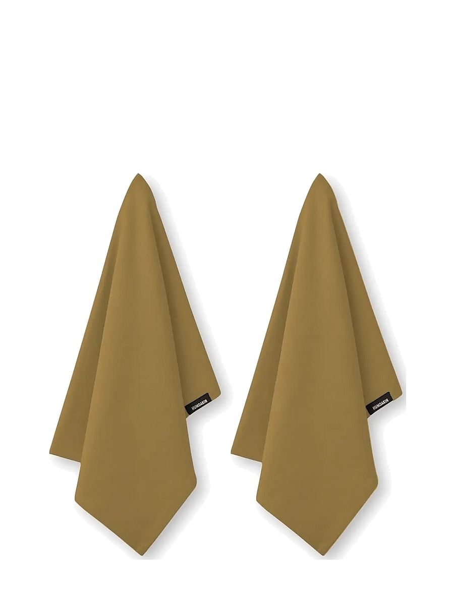 Humdakin - Organic Tea Towel - 2 pack - küchenhandtücher - olive oil - 0