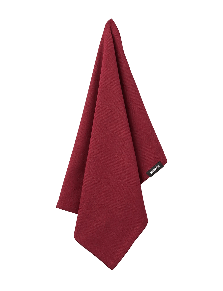 Humdakin - Organic Tea Towel - 2 pack - küchenhandtücher - rosewood - 0