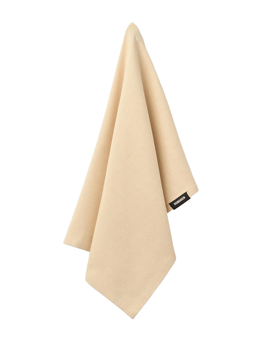 Humdakin - Organic Tea Towel - 2 pack - köögirätikud - soft sand - 0