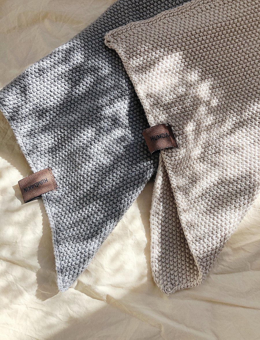 Humdakin - Organic Tea Towel - 2 pack - köögirätikud - stone - 3