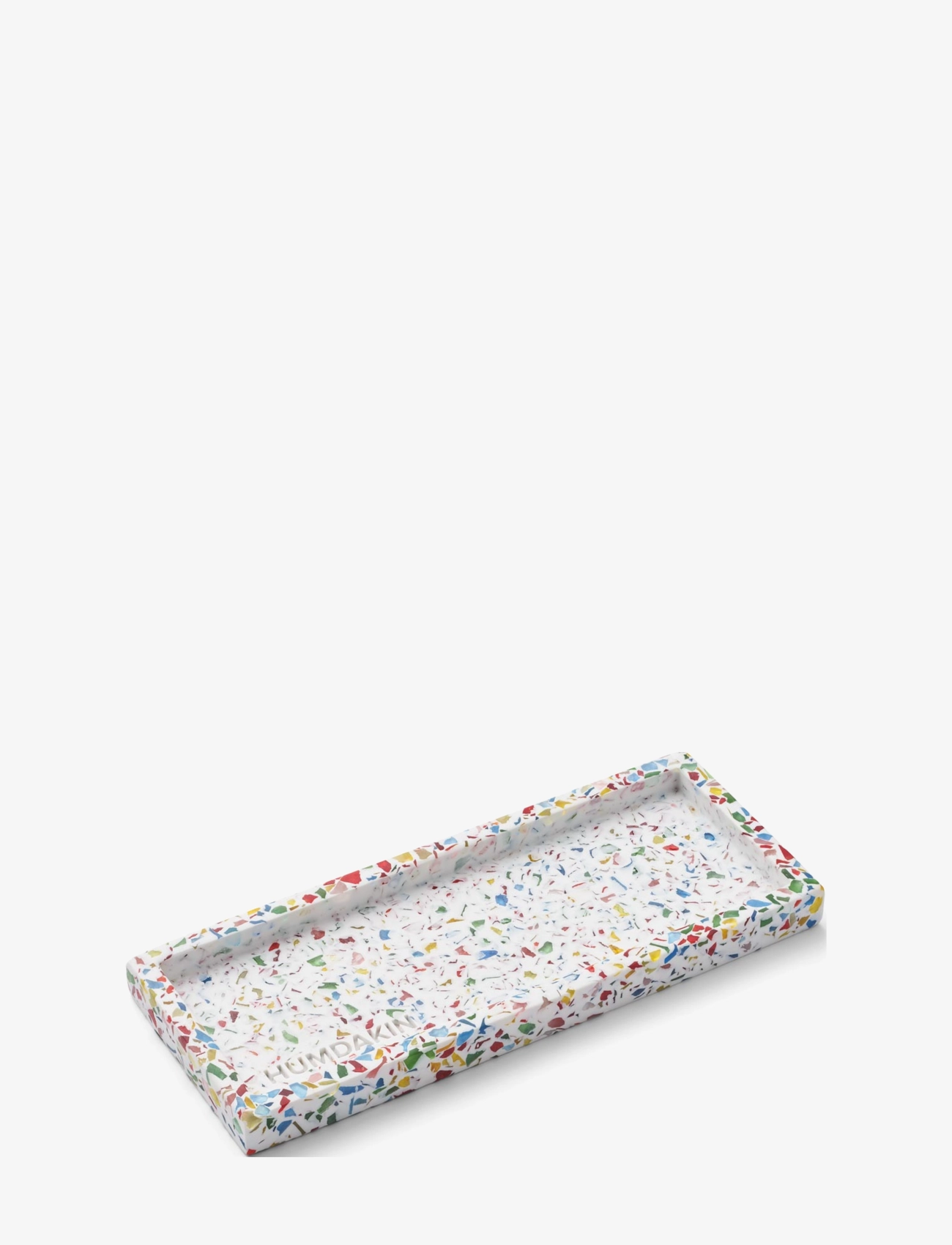 Humdakin Rainbow Terrazzo Tray, Decorative Platters, Multi/mønstret, Str: Ø 10 CM