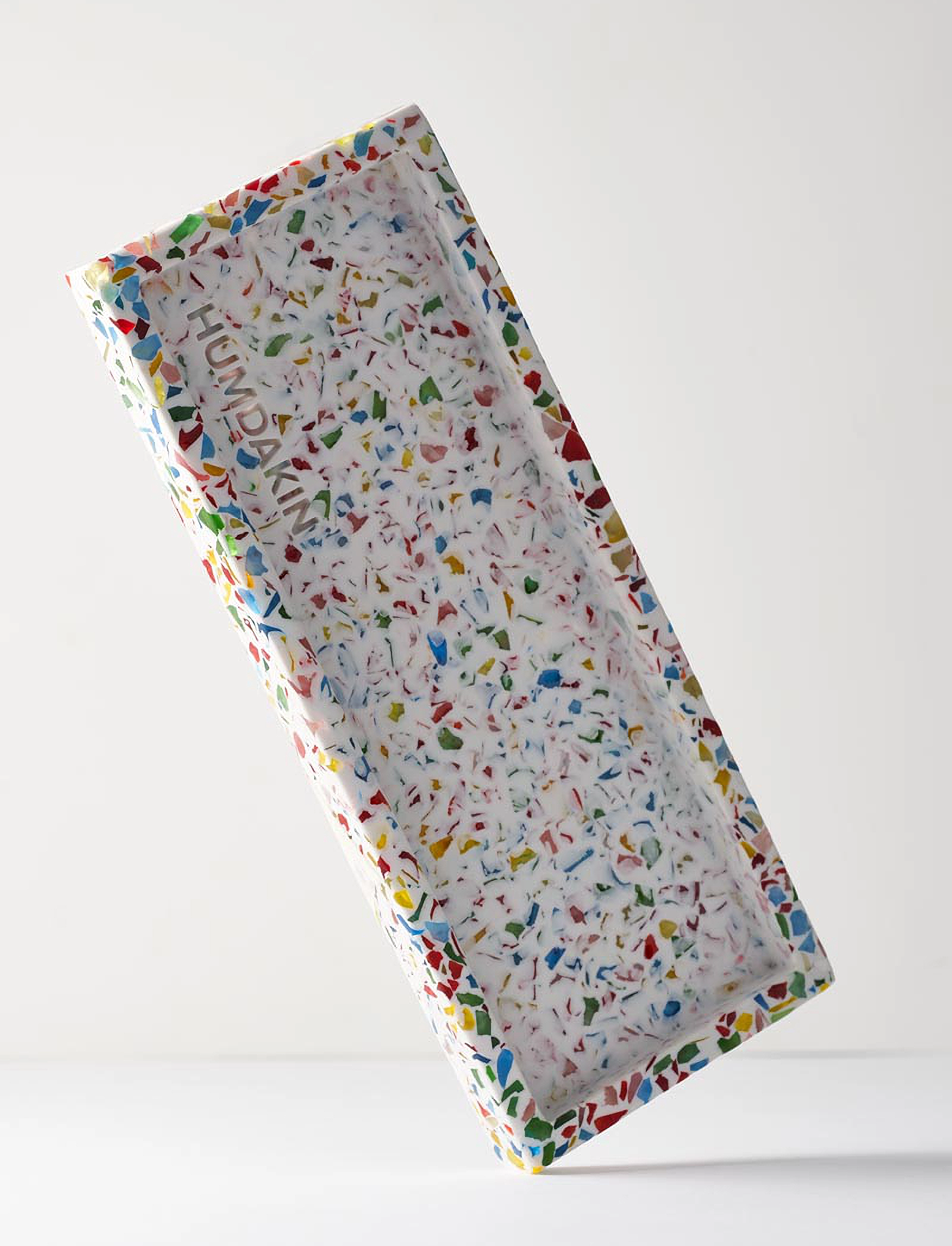 Humdakin Rainbow Terrazzo Tray, Ø 10 cm, Decoration, Mehrfarbig/gemustert - Decorative Platters, Homeware