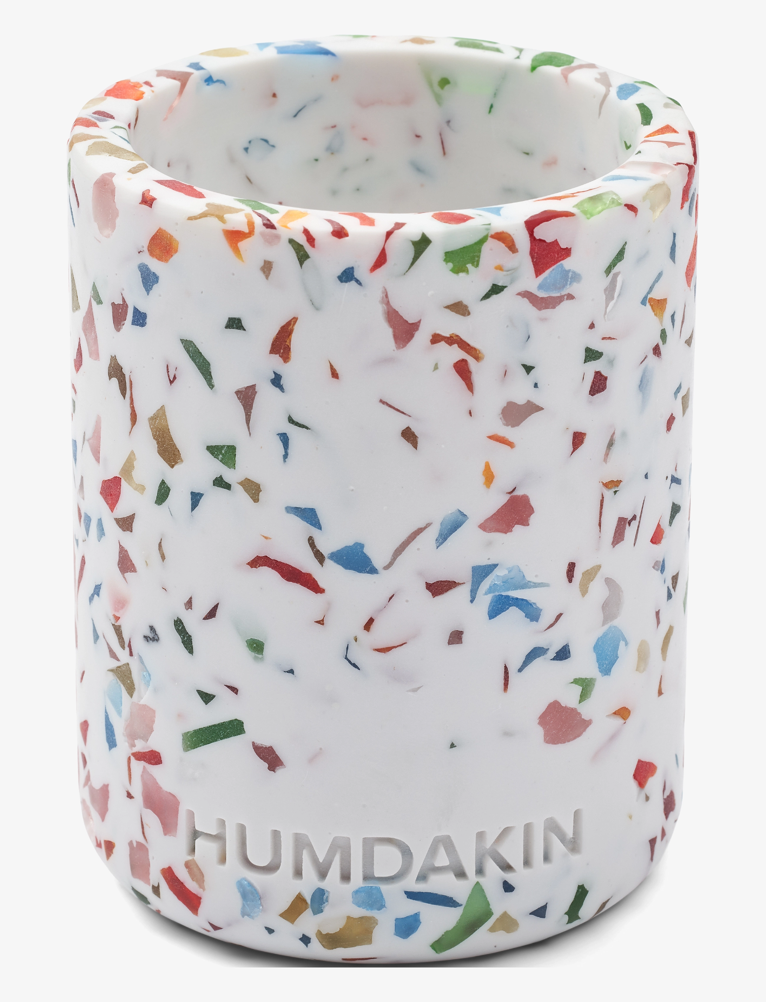 Humdakin Rainbow Terrazzo Toothbrush Mug - Badezimmer - RAINBOW / multi