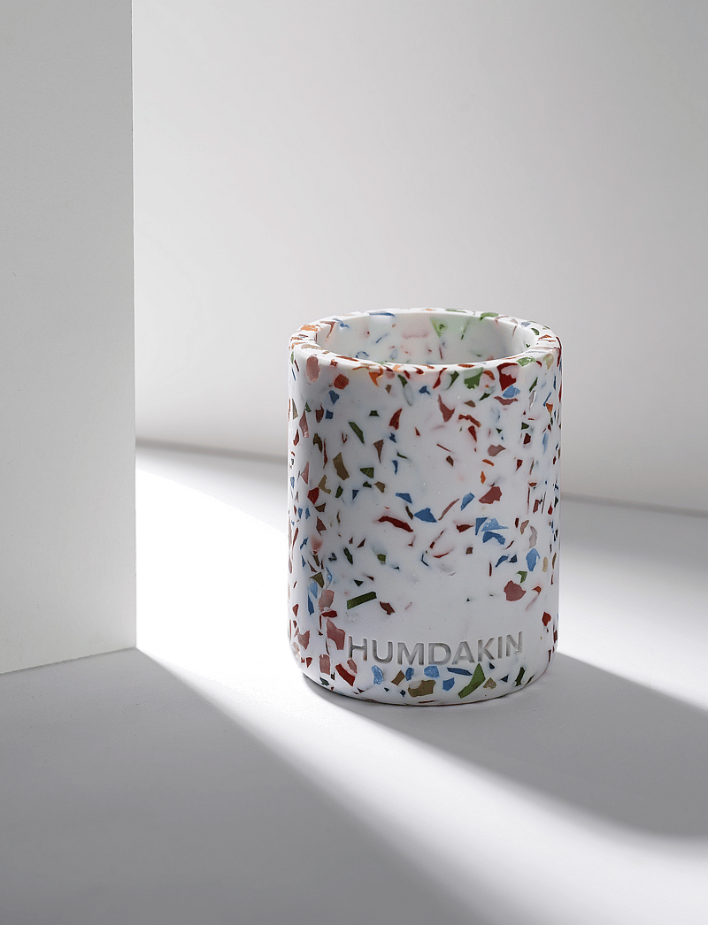 Humdakin - Rainbow Terrazzo Toothbrush Mug - hambaharjahoidjad - rainbow - 0