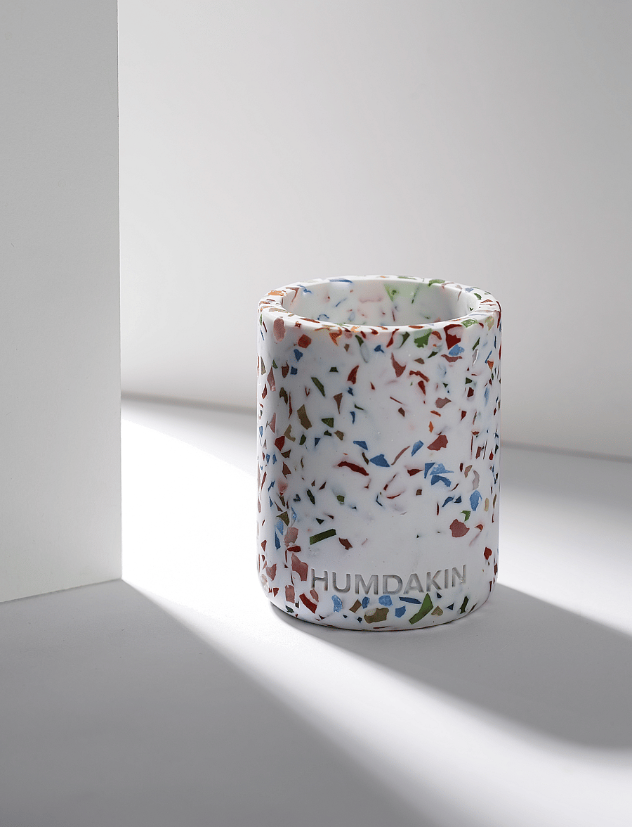 Humdakin - Rainbow Terrazzo Toothbrush Mug - hambaharjahoidjad - rainbow - 0