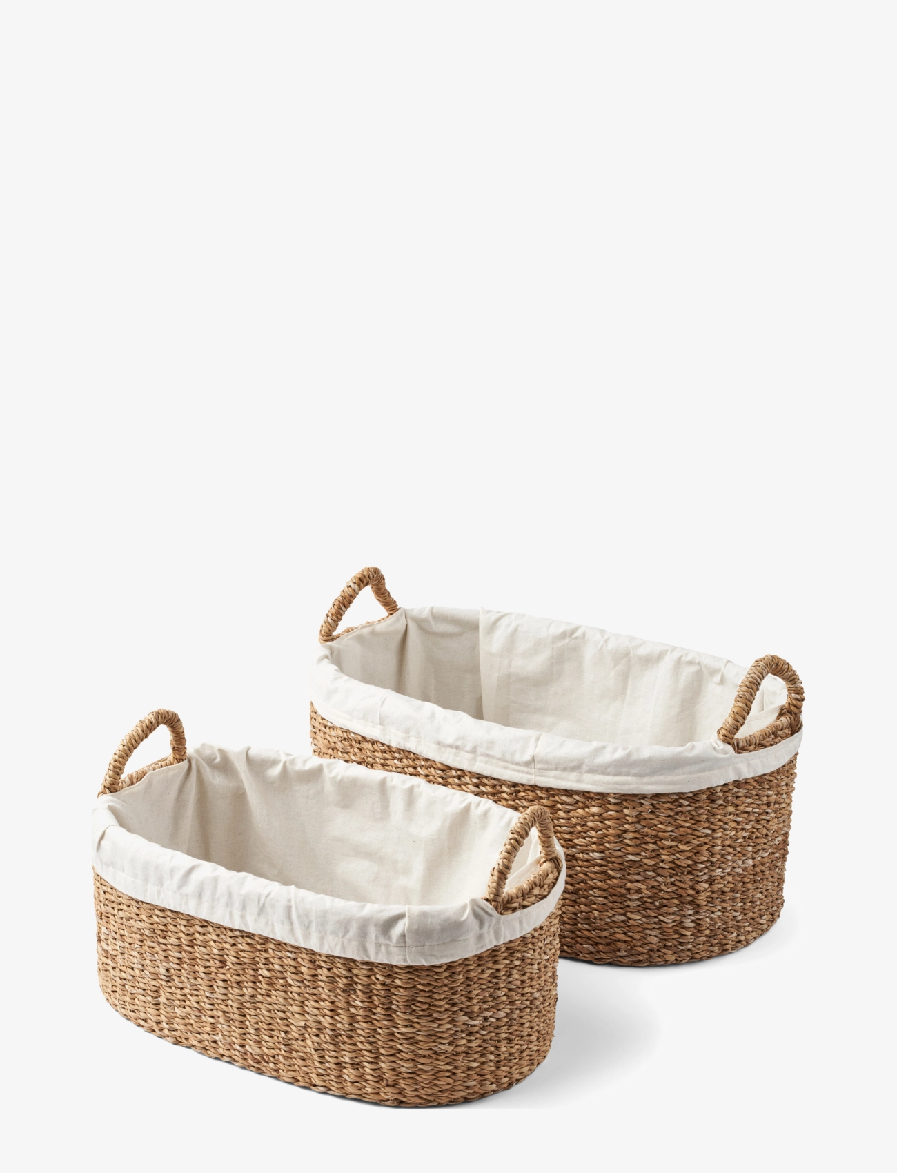 Humdakin Laundry Wicker Set, Vasketøj Baskets, Brun, Str: ONE SIZE