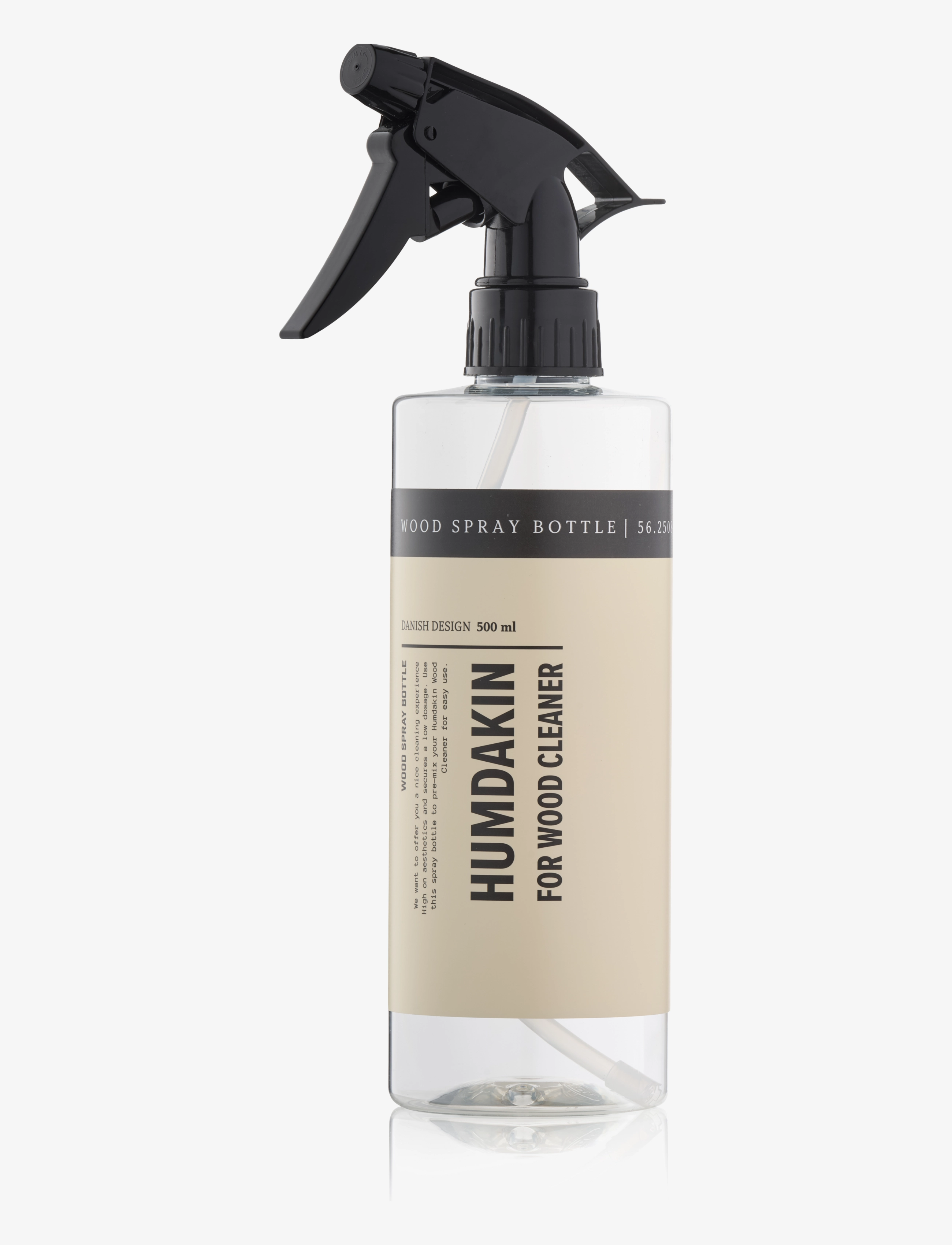 Humdakin Wood Spray Bottle, Rensning, Nude, Str: 500 ML
