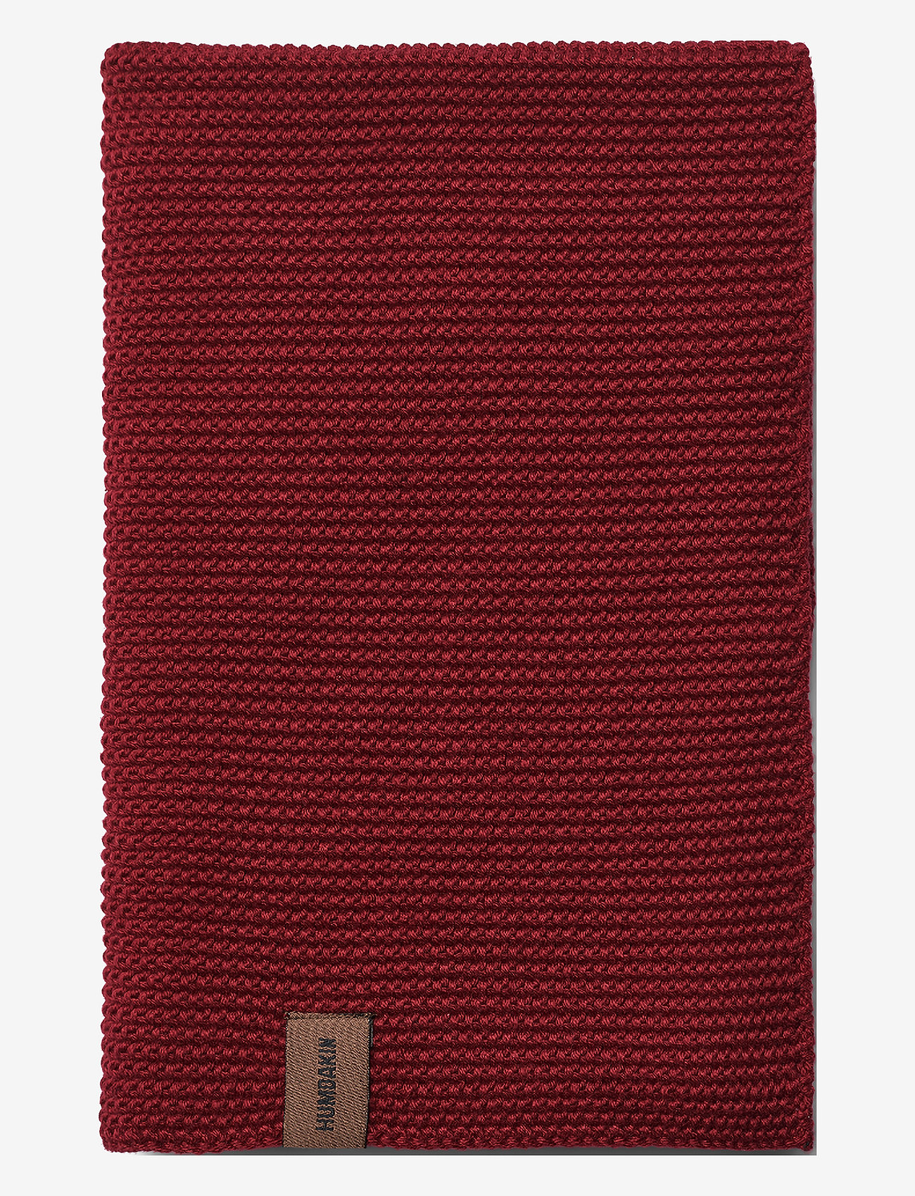 Humdakin - Knitted Kitchen Towel - laveste priser - maroon - 1
