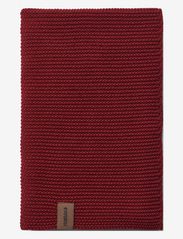 Humdakin - Knitted Kitchen Towel - lägsta priserna - maroon - 1