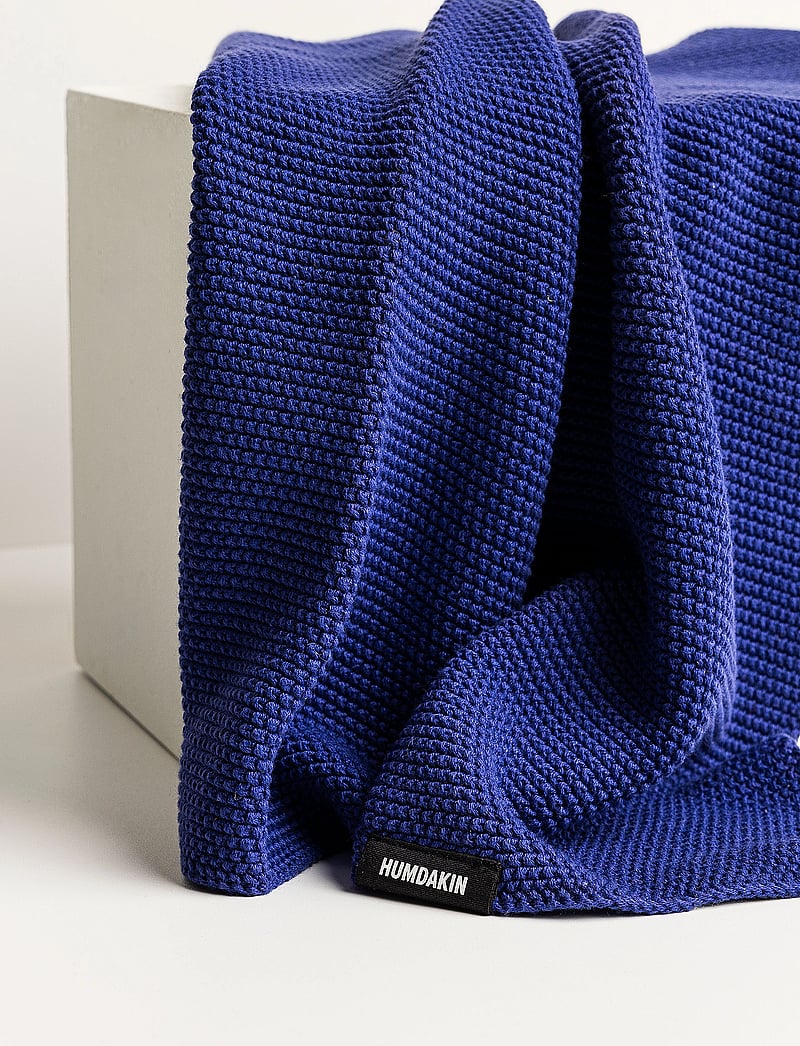 Humdakin - Knitted Kitchen Towel - köögirätikud - midnight turbo - 0