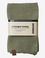Humdakin - Knitted Kitchen Towel - lowest prices - oak - 0