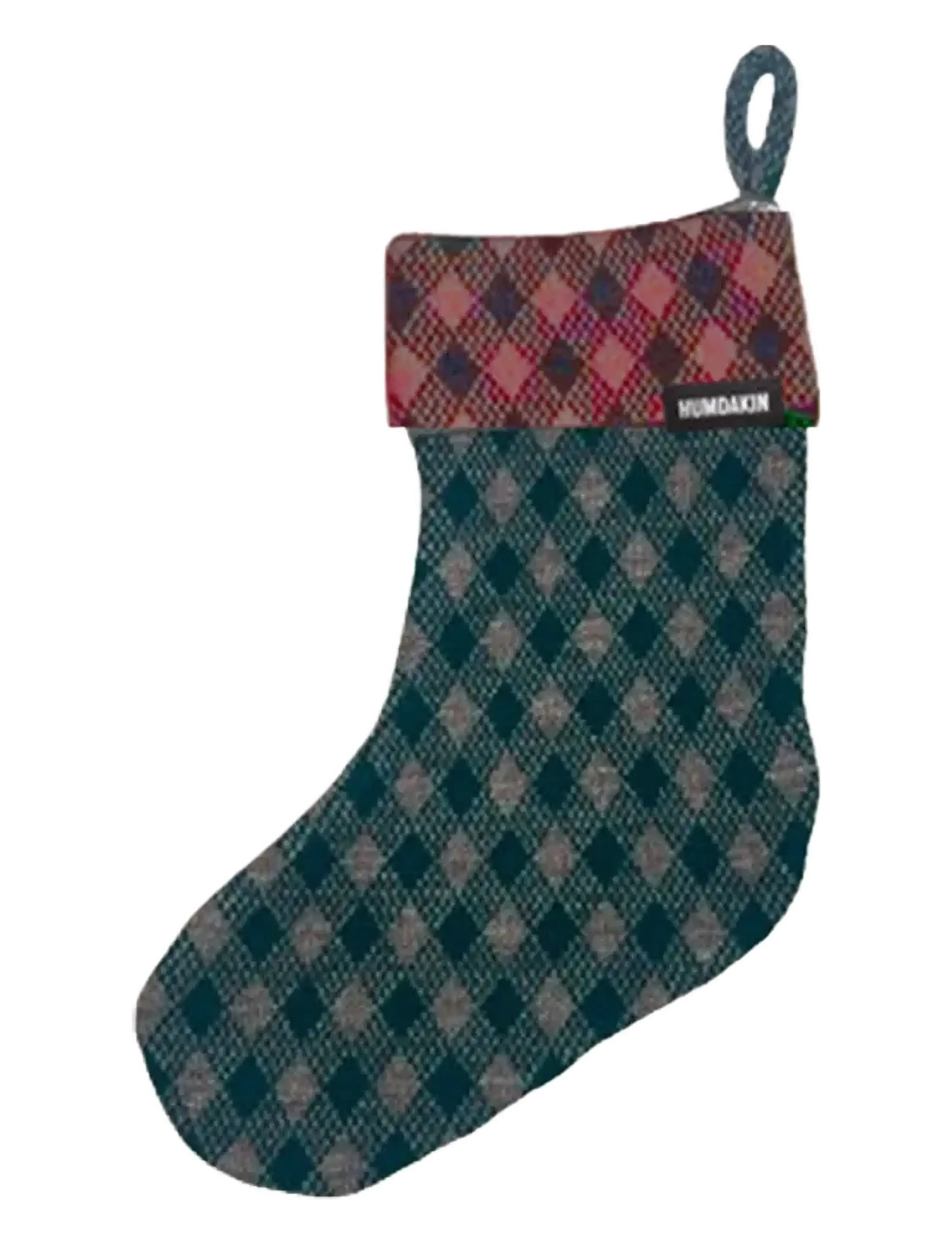Humdakin Christmas Stocking, One Size, Decoration, Grün - Accessories, Homeware