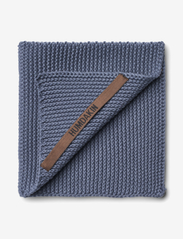 Knitted Dishcloth - BLUE STONE