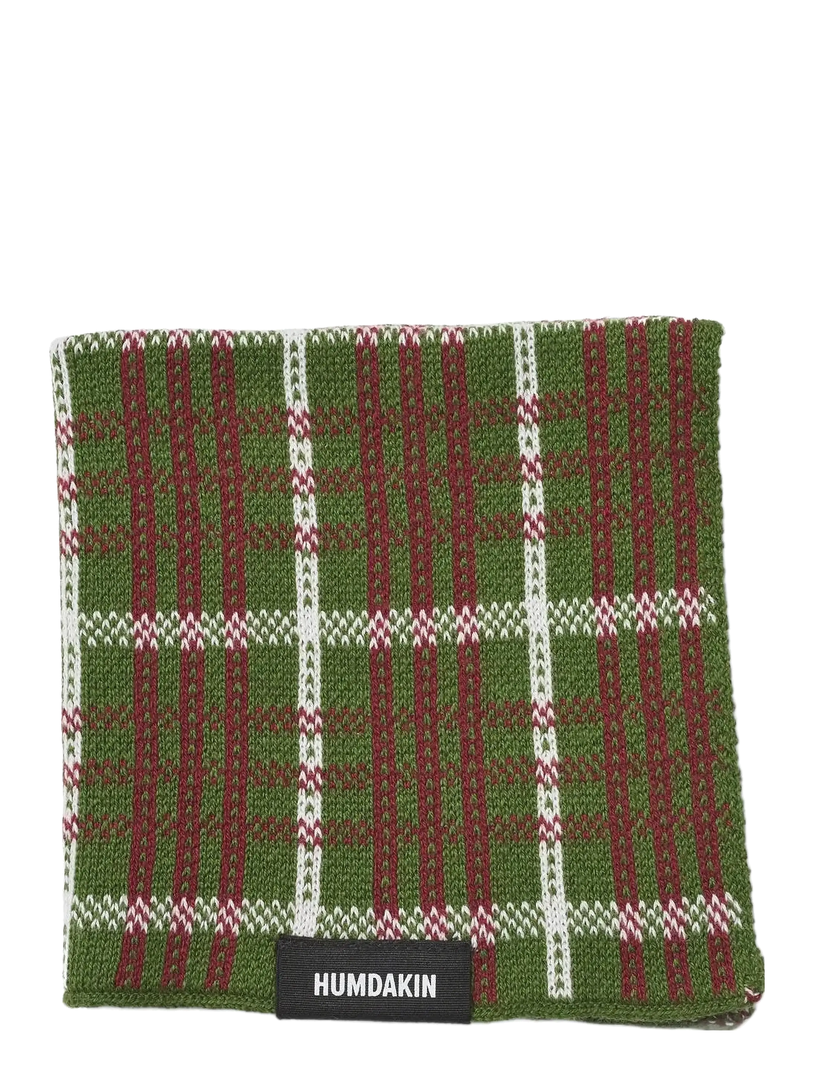 Knitted Dishcloth - FESTIVE FOREST
