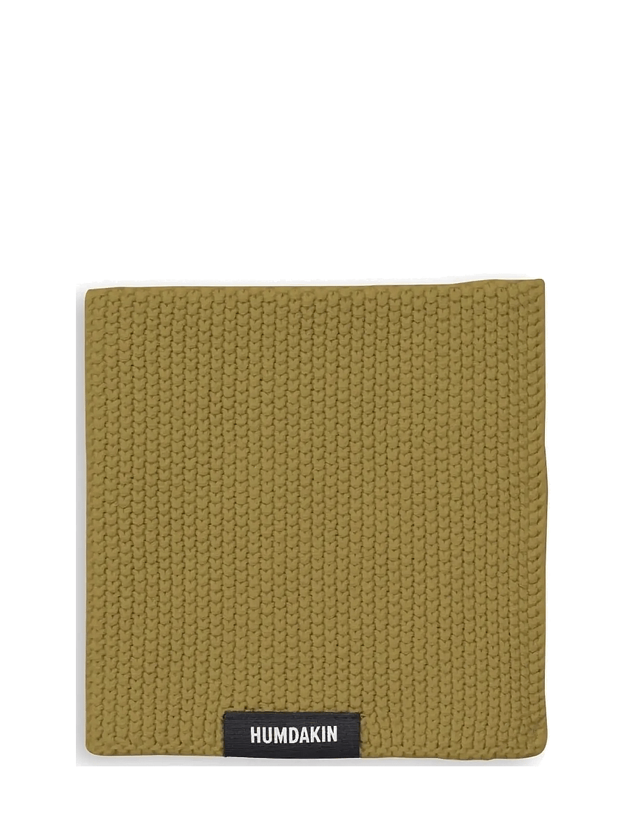 Humdakin - Knitted Dishcloth - tücher & spülbürste - olive oil - 0