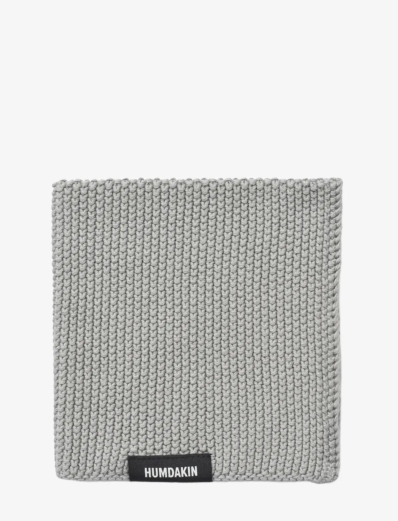 Humdakin - Knitted Dishcloth - karklude & opvaskebørster - stone - 0