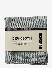 Humdakin - Knitted Dishcloth - rätit ja tiskiharjat - stone - 0