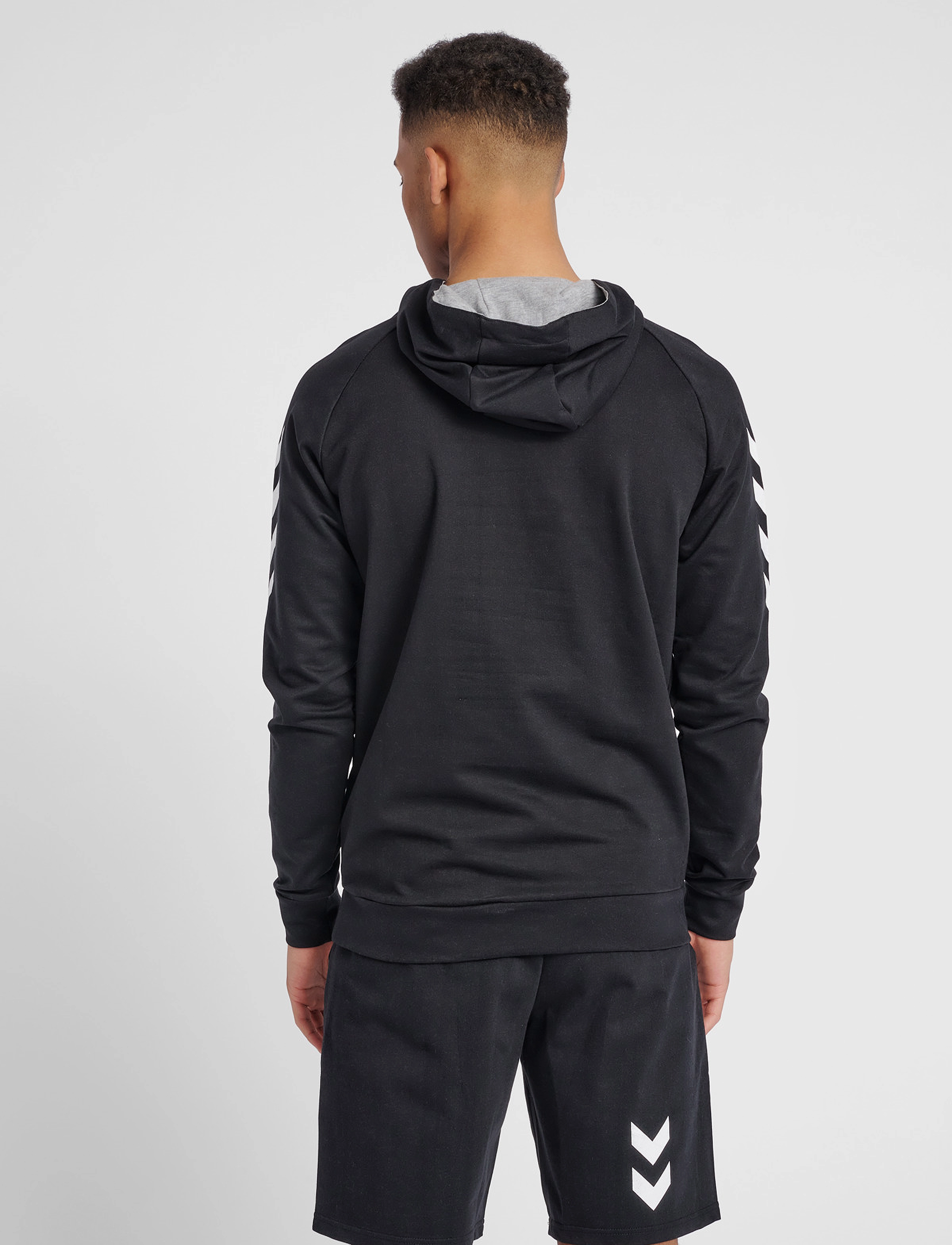Hummel - HMLGO COTTON HOODIE - black - 5