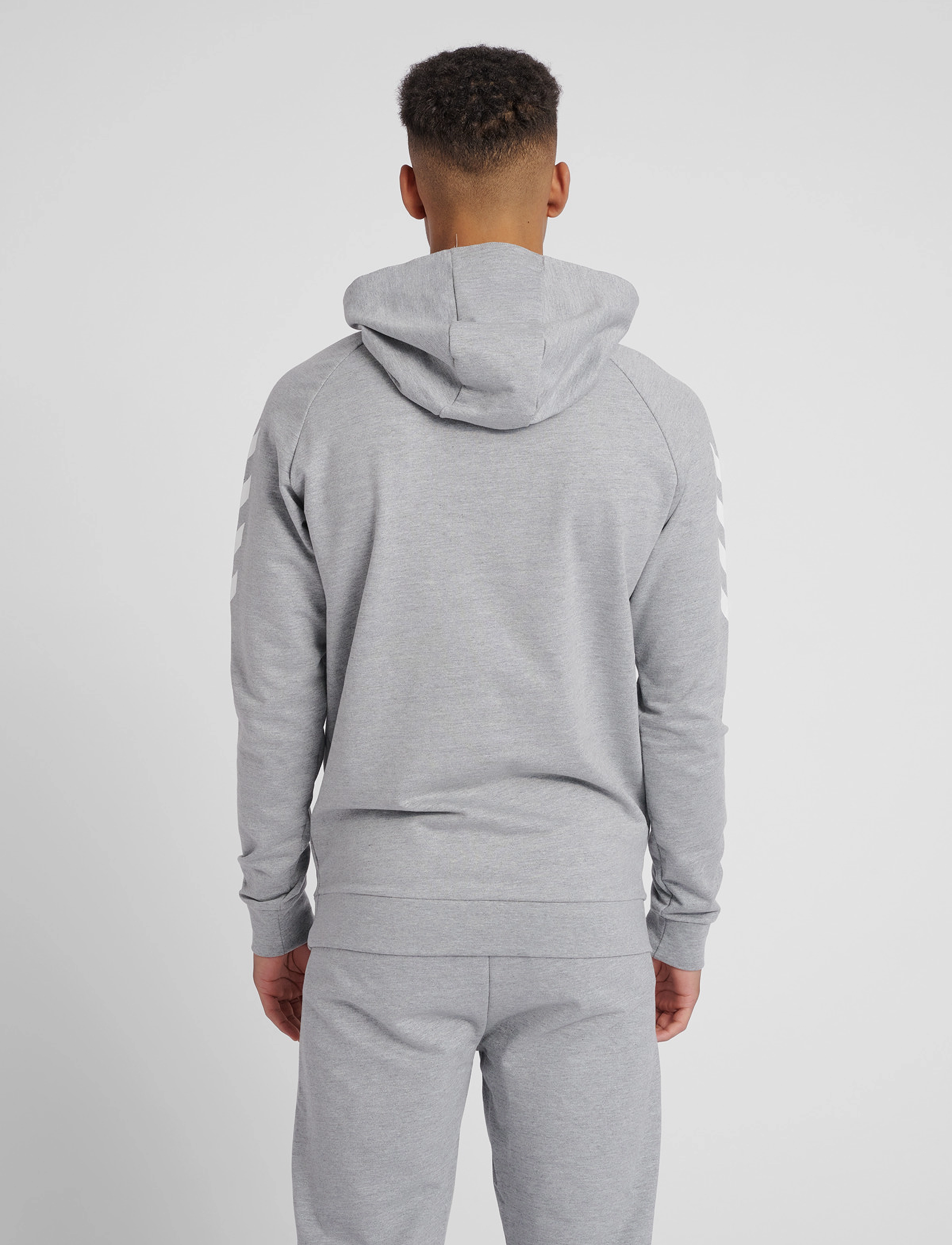 Hummel - HMLGO COTTON HOODIE - grey melange - 5