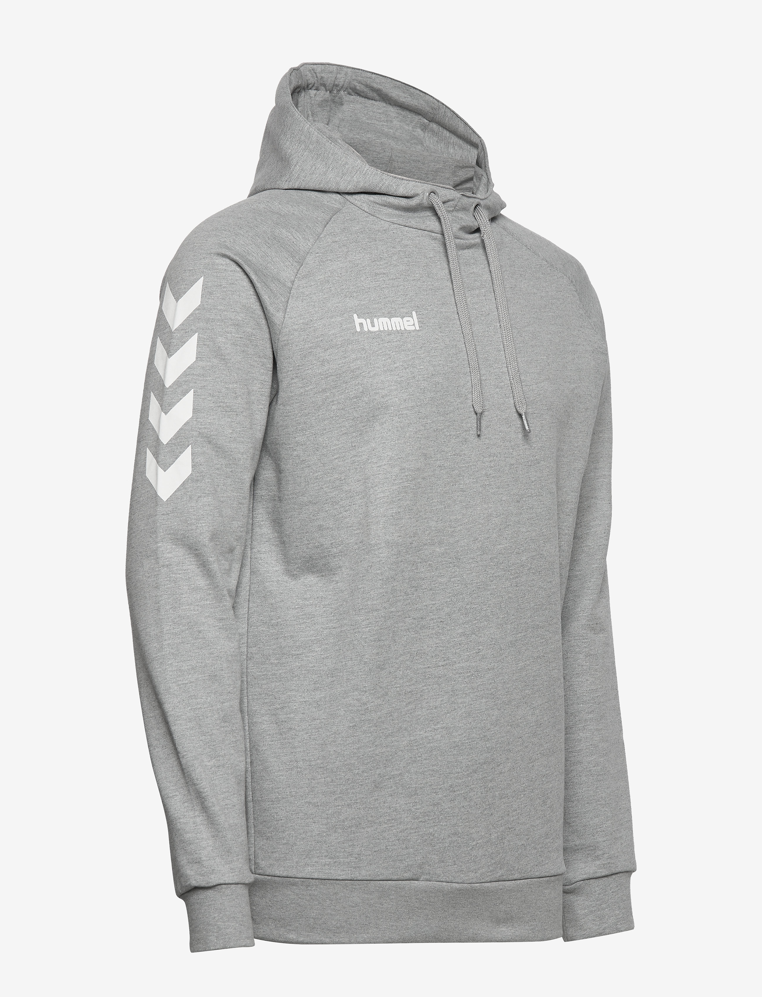 Hummel - HMLGO COTTON HOODIE - grey melange - 3