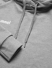 Hummel - HMLGO COTTON HOODIE - džemperi ar kapuci - grey melange - 7