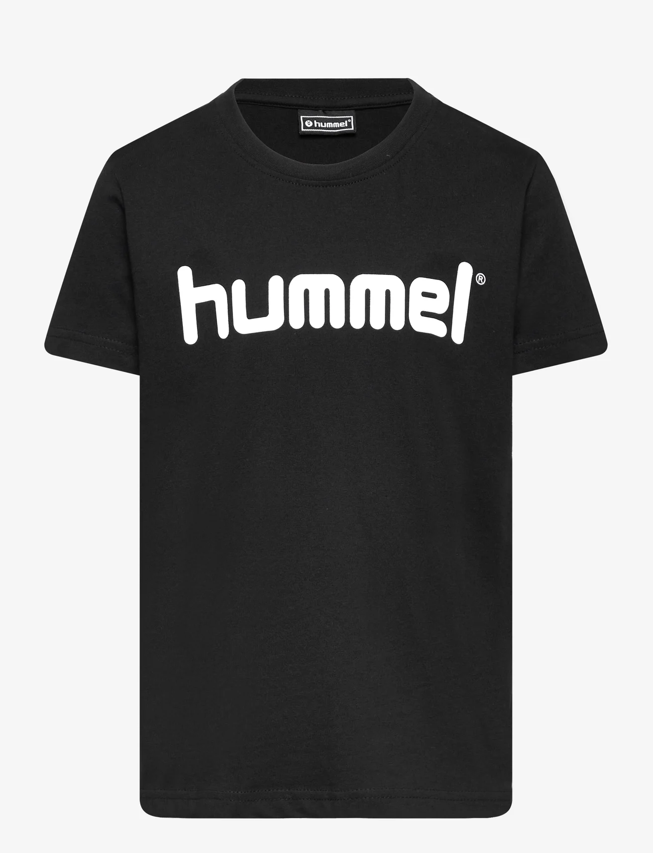 Hummel - HMLGO KIDS COTTON LOGO T-SHIRT S/S - mažiausios kainos - black - 0