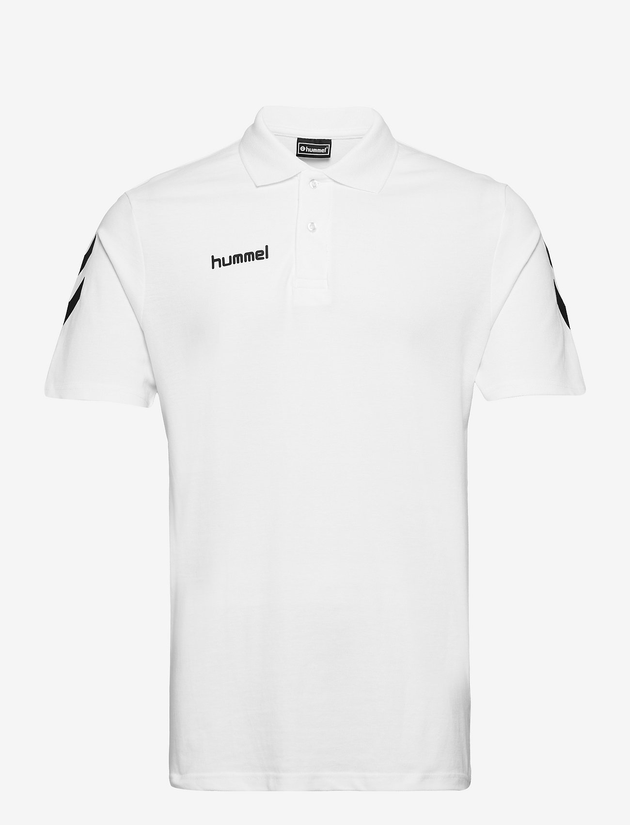Hummel - HMLGO COTTON POLO - tops & t-shirts - white - 1