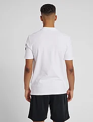 Hummel - HMLGO COTTON POLO - tops & t-shirts - white - 6