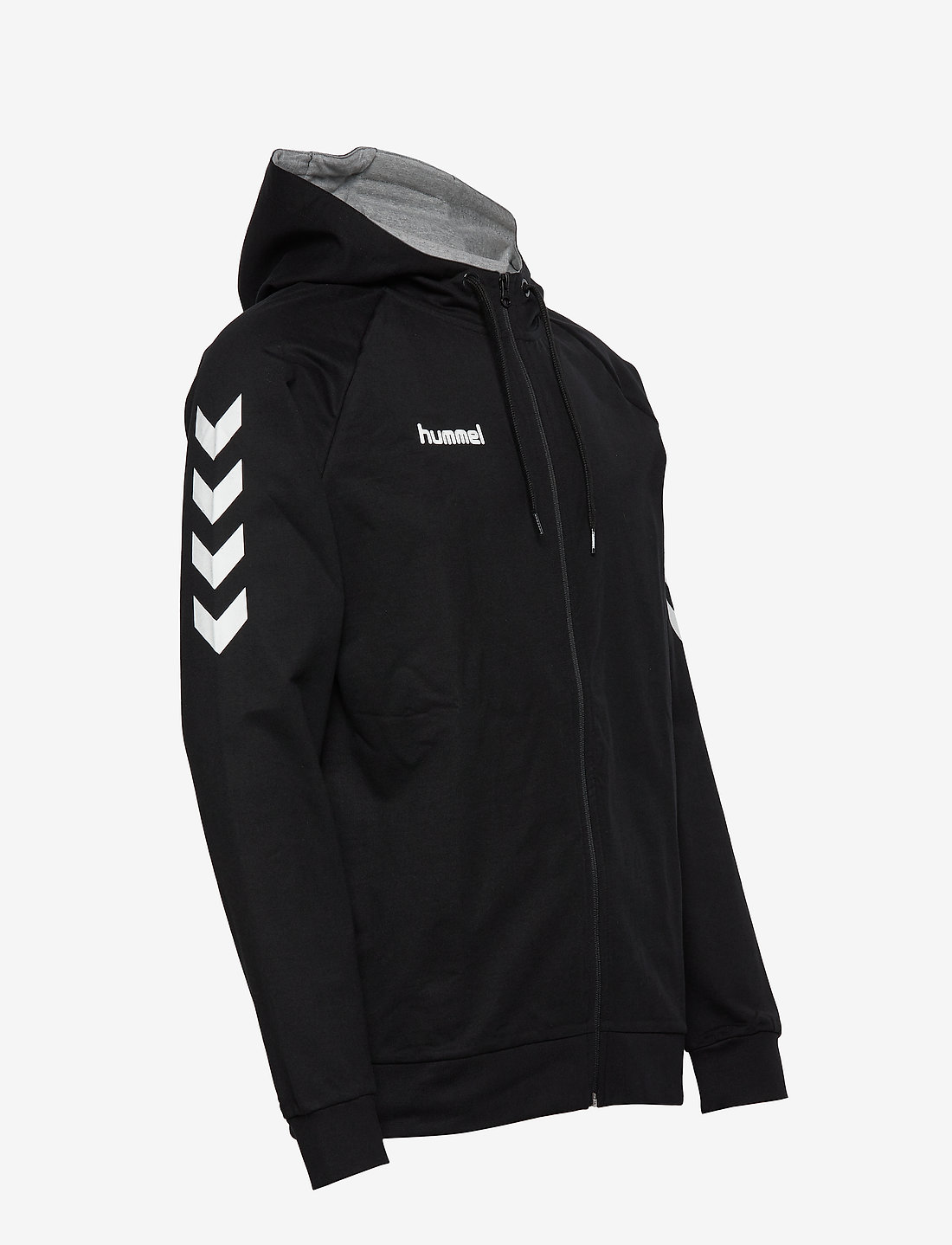 Hummel go cotton zip 2025 hoodie