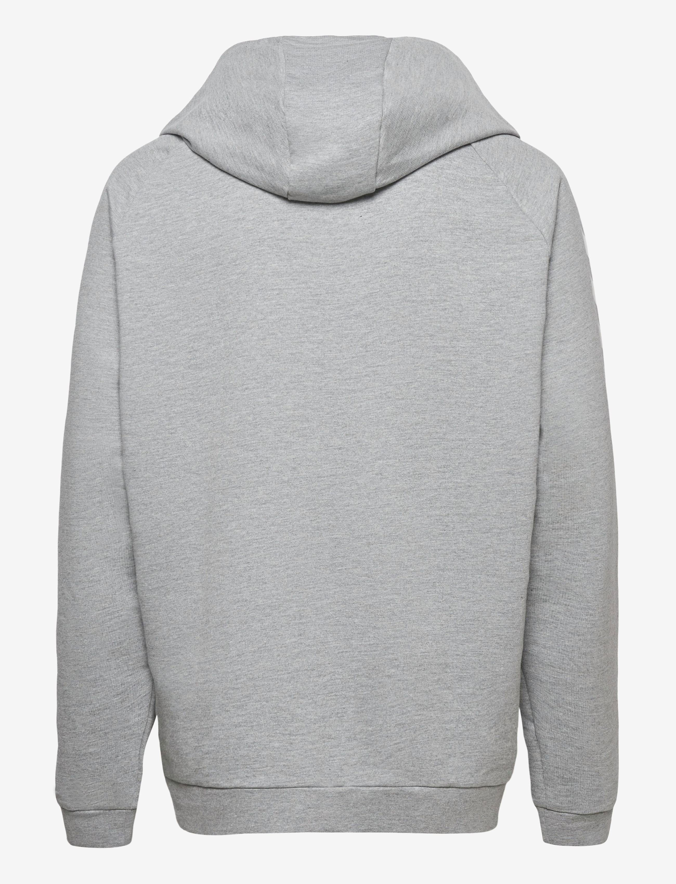 Hummel - HMLGO COTTON ZIP HOODIE - grey melange - 2