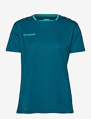 Hummel - hmlAUTHENTIC POLY JERSEY WOMAN S/S - t-shirts - celestial - 1