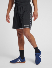 Hummel - hmlAUTHENTIC POLY SHORTS - lowest prices - black/white - 4