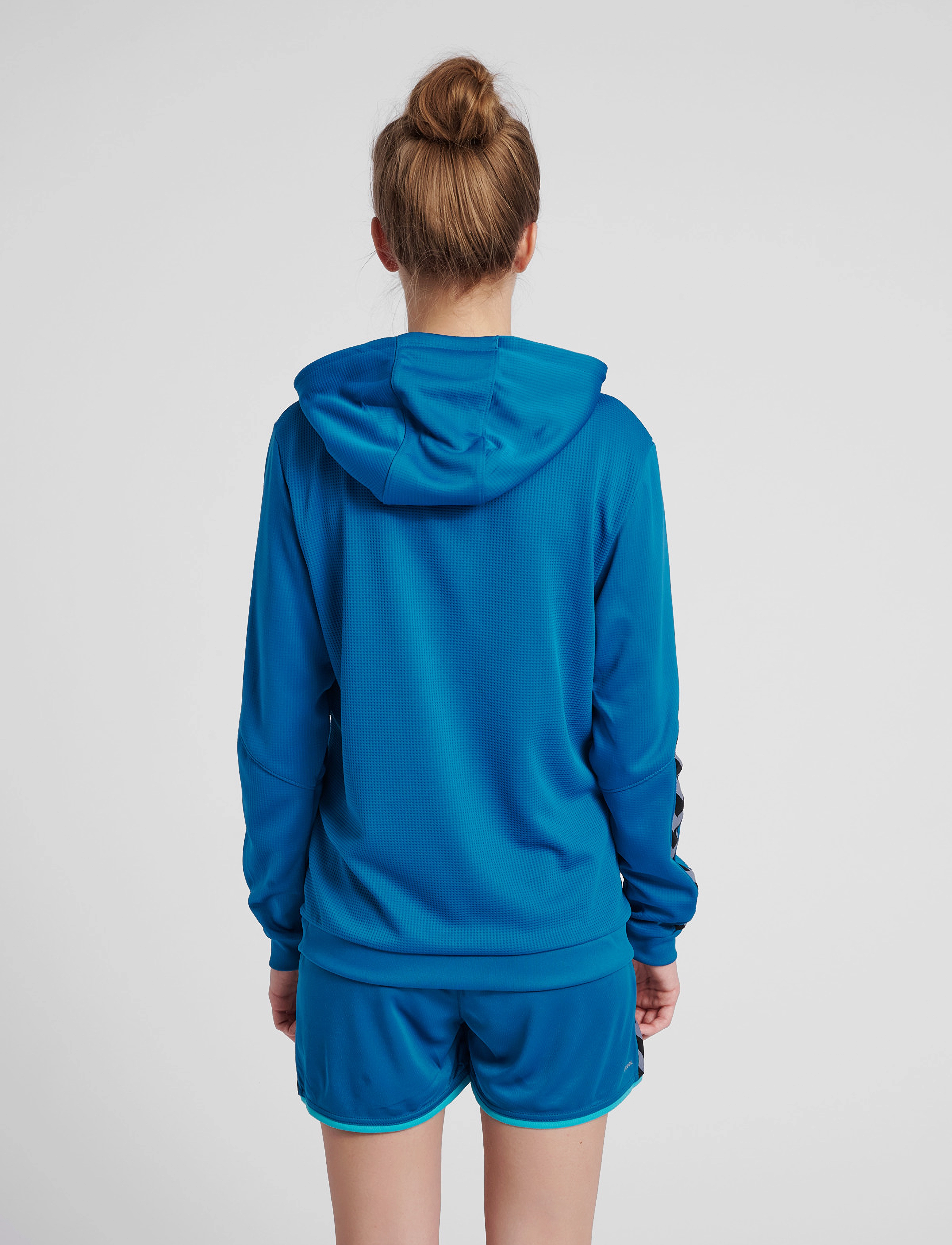 Hummel - hmlAUTHENTIC POLY HOODIE WOMAN - džemperi ar kapuci - celestial - 3