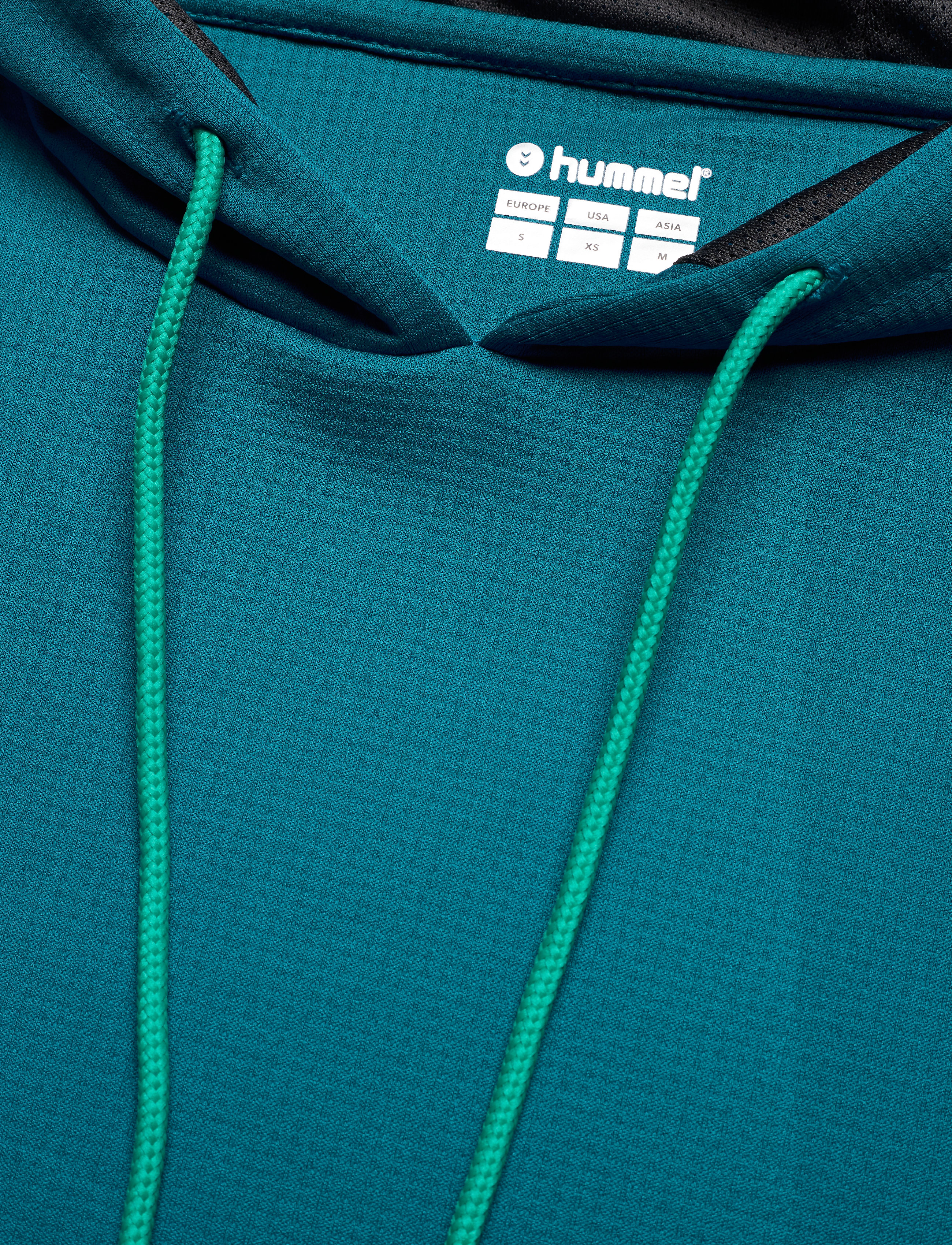 Hummel - hmlAUTHENTIC POLY HOODIE WOMAN - džemperi ar kapuci - celestial - 5