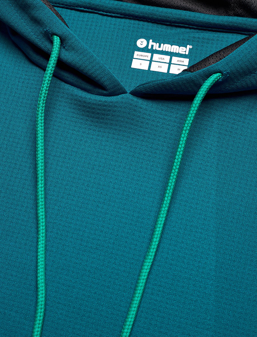 Hummel - hmlAUTHENTIC POLY HOODIE WOMAN - džemperi ar kapuci - celestial - 5