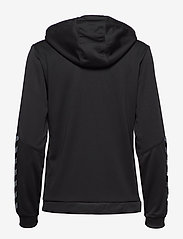 Hummel - hmlAUTHENTIC POLY ZIP HOODIE WOMAN - sweatshirts - black/white - 2