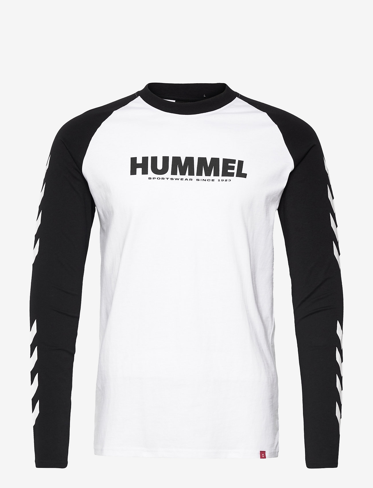 Hummel - hmlLEGACY BLOCKED T-SHIRT L/S - najniższe ceny - white - 0
