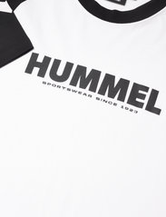 Hummel - hmlLEGACY BLOCKED T-SHIRT L/S - zemākās cenas - white - 2
