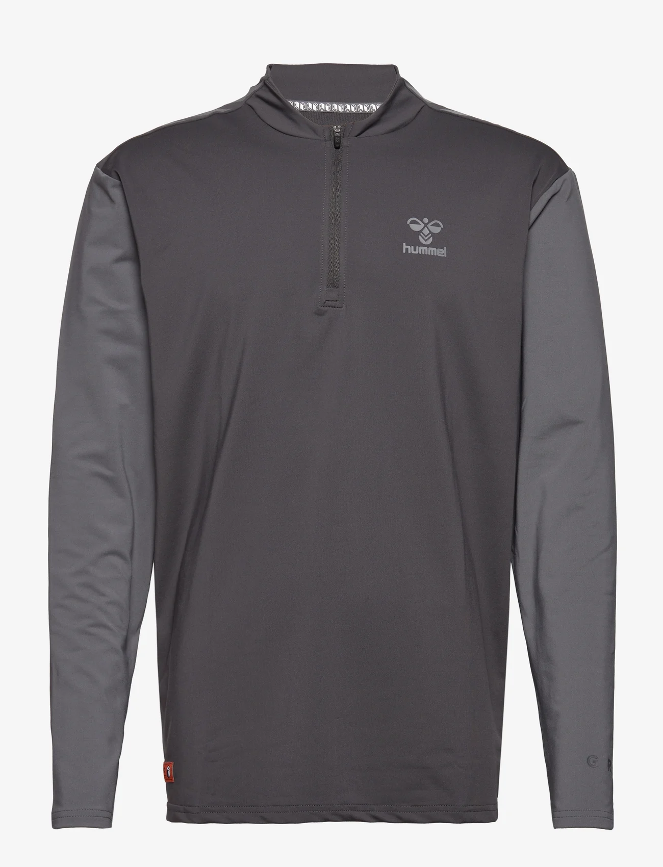 Hummel - hmlPRO GRID HALF ZIP TRAINING L/S - mehed - forged iron/quiet shade - 0