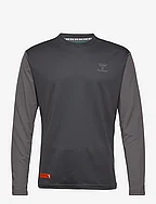 hmlPRO GRID GAME JERSEY L/S - FORGED IRON/QUIET SHADE