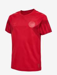 Hummel - DBU 22 Landsholdstrøje Home Børn - football shirts - tango red - 2
