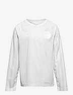 DBU 22 Landsholdstrøje Børn L/S Away - WHITE