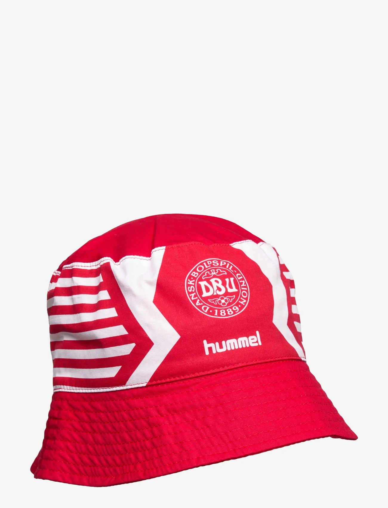 Hummel - HMLDBU FAN 92 BUCKET HAT - bucket hats - tango red - 0